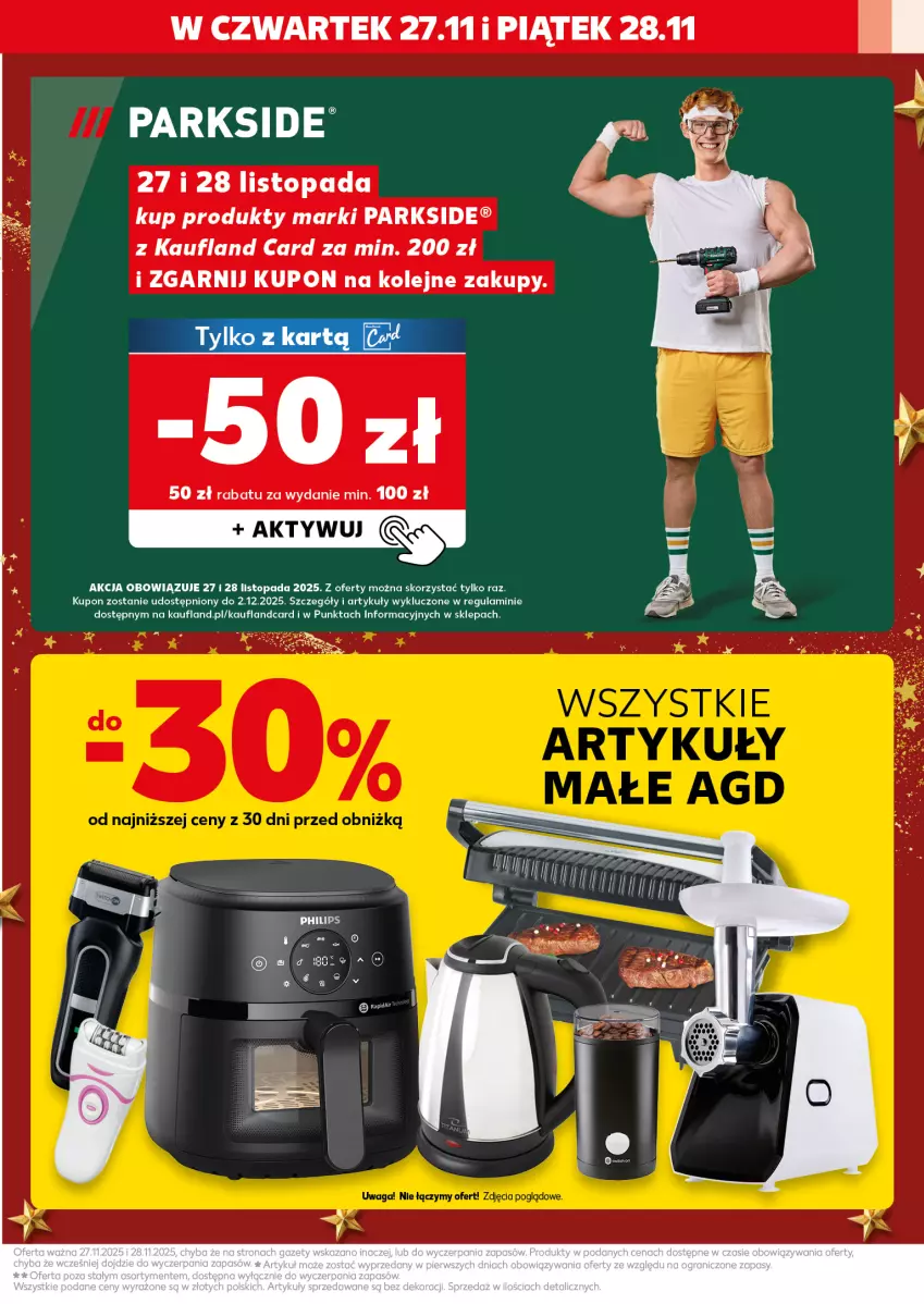Gazetka promocyjna Kaufland - Kaufland - ważna 27.11 do 03.12.2025 - strona 3 - produkty: Olej, Parkside, Philips, Top