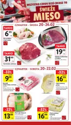 Gazetka promocyjna Intermarche - Gazetka promocyjna - Gazetka - ważna od 26.02 do 26.02.2025 - strona 12 - produkty: Kurczak, Skrzydełka z kurczaka, Boczek, Boczek wieprzowy