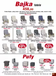 Gazetka promocyjna Bodzio - Gazetka - ważna od 31.12 do 31.12.2022 - strona 119 - produkty: Puf, Gra, Granat, Fotel, Fa