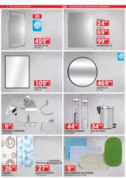 Gazetka promocyjna Merkury Market - Bielsko-Biała, Cieszyn, Jarosław, Kielce, Krosno, Ładna, Mielec, Nowy Sącz, Rybnik, Szaflary, Zamość - Gazetka - ważna od 30.09 do 30.09.2021 - strona 16 - produkty: Lustro LED, Rama, Stojak, Kosz, Zasłona, Brodzik, Lustro, Fa