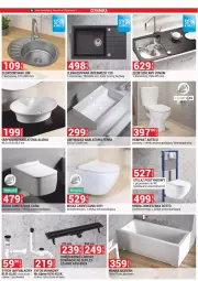Gazetka promocyjna Merkury Market - Bielsko-Biała, Cieszyn, Jarosław, Kielce, Krosno, Ładna, Mielec, Nowy Sącz, Rybnik, Szaflary, Zamość - Gazetka - ważna od 30.09 do 30.09.2021 - strona 33 - produkty: Zlew, Zlewozmywak, Wanna, Syfon, Umywalka, Miska