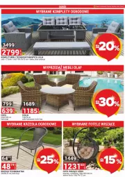 Gazetka promocyjna Merkury Market - Bielsko-Biała, Cieszyn, Jarosław, Kielce, Krosno, Ładna, Mielec, Nowy Sącz, Rybnik, Szaflary, Zamość - Gazetka - ważna od 30.09 do 30.09.2021 - strona 45 - produkty: Stolik, Stół, Sofa, Kosz, Krzesło, Fotel, Fa