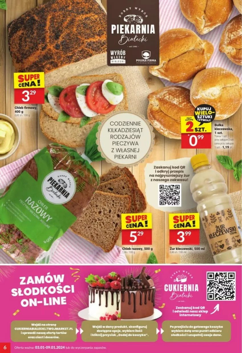 Gazetka promocyjna Twoj Market - ważna 03.01 do 09.01.2024 - strona 23 - produkty: Piec