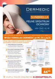 Gazetka promocyjna Ziko - Gazetka Ziko Dermo - Gazetka - ważna od 27.04 do 27.04.2026 - strona 10 - produkty: Ser, Dermedic, Apteka, Woda, Mięta