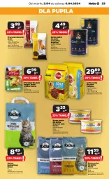 Gazetka promocyjna Netto - Od Wtorku - Gazetka - ważna od 06.04 do 06.04.2024 - strona 23 - produkty: Pur, Gin, Friskies, Karma mokra dla kotów, Purina, Gourmet Gold, Pedigree