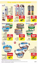 Gazetka promocyjna Carrefour - Gazetka Carrefour, Market od poniedziałku! - Gazetka - ważna od 26.04 do 26.04.2026 - strona 27 - produkty: Ser, Gra, Danone, Piątnica, Zott, Jogurt, Activia, Mascarpone, Bakoma, Deser, Monte
