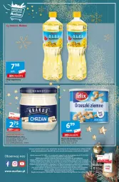 Gazetka promocyjna Auchan - Gazetka Magia Świąt Część 4 Moje Auchan - Gazetka - ważna od 13.12 do 13.12.2023 - strona 4 - produkty: Chrzan, Krakus, Orzeszki, Felix, Orzeszki ziemne