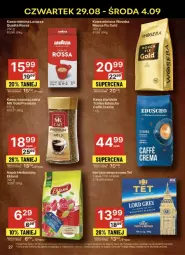 Gazetka promocyjna Delikatesy Centrum - Gazetka - ważna od 04.09 do 04.09.2024 - strona 20 - produkty: Tchibo, Kawa rozpuszczalna, Kawa mielona, Kawa, Lavazza, Woseba, Herbata, Napój