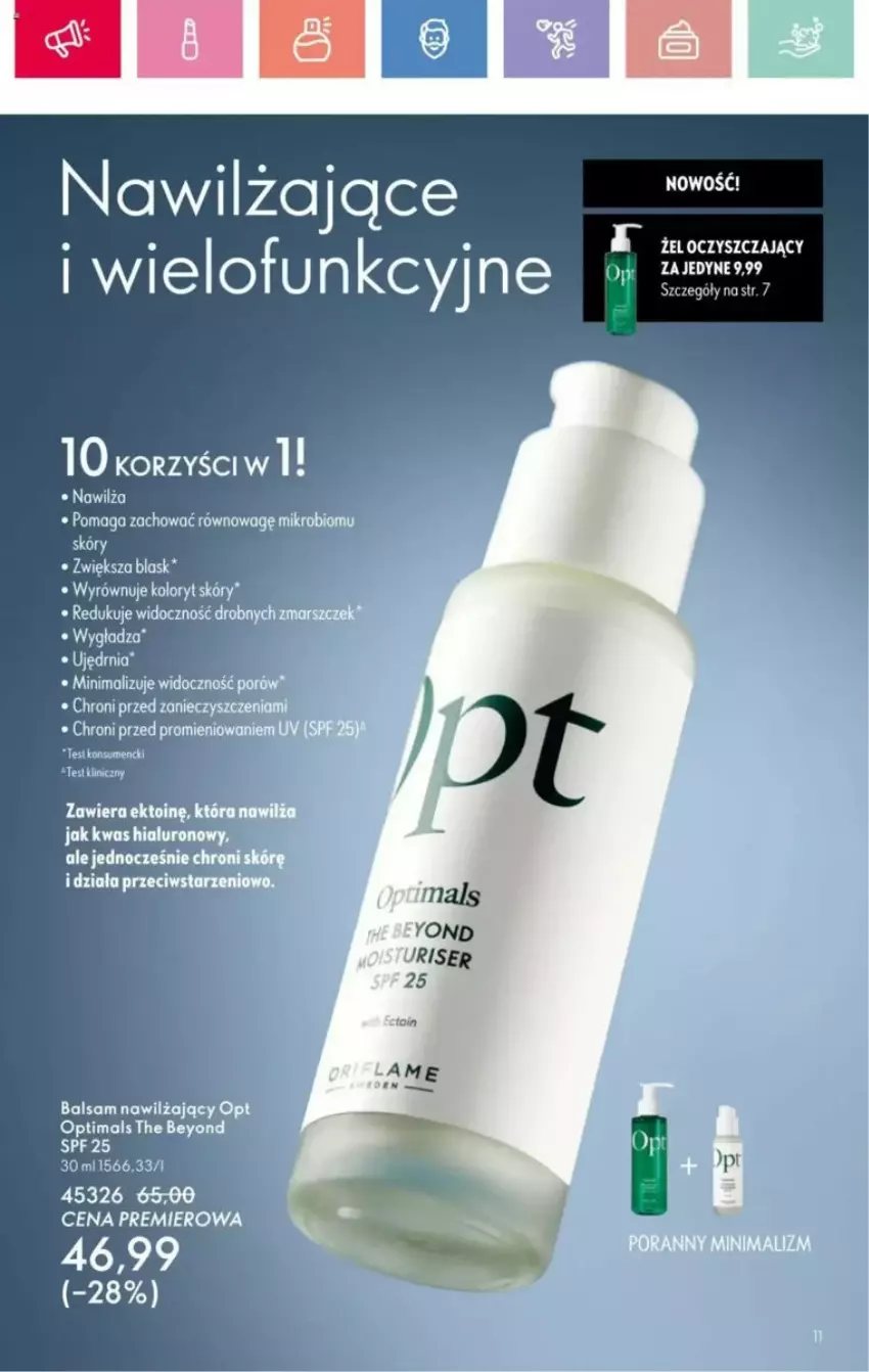 Gazetka promocyjna Oriflame - ważna 23.03 do 12.04.2025 - strona 13 - produkty: Optima, Optimals