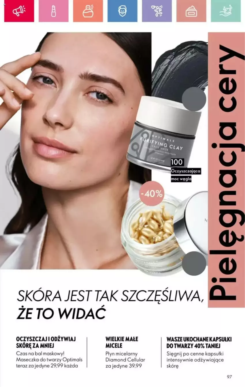 Gazetka promocyjna Oriflame - ważna 23.03 do 12.04.2025 - strona 146 - produkty: Diamond Cellular, Koc, Optima, Optimals, Płyn micelarny, Tera