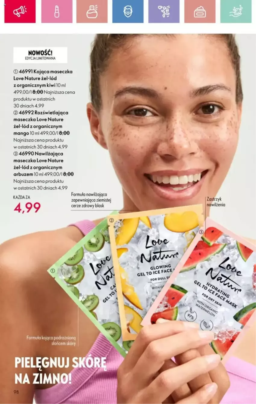 Gazetka promocyjna Oriflame - ważna 23.03 do 12.04.2025 - strona 147 - produkty: Arbuz, Kiwi, Love Nature, Mango