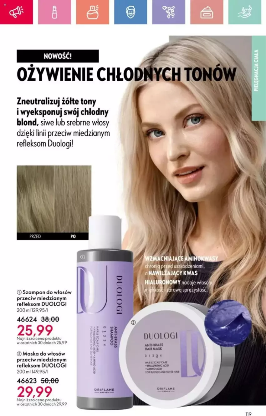 Gazetka promocyjna Oriflame - ważna 23.03 do 12.04.2025 - strona 23 - produkty: Maska, Maska do włosów, Szampon