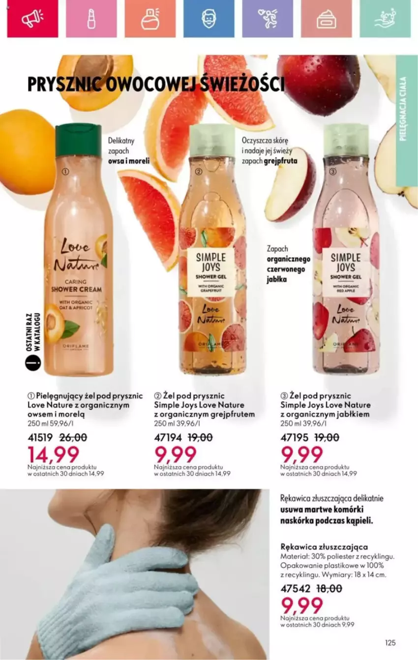 Gazetka promocyjna Oriflame - ważna 23.03 do 12.04.2025 - strona 30 - produkty: Grejpfrut, Jabłka, Love Nature