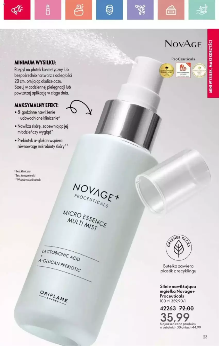 Gazetka promocyjna Oriflame - ważna 23.03 do 12.04.2025 - strona 65 - produkty: NovAge