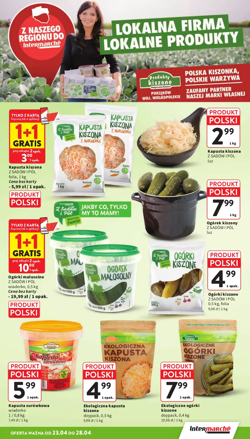 Gazetka promocyjna Intermarche - Gazetka promocyjna - ważna 23.04 do 28.04.2026 - strona 23 - produkty: Gra, Ogórek