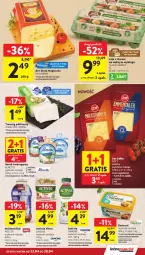Gazetka promocyjna Intermarche - Gazetka promocyjna - Gazetka - ważna od 28.04 do 28.04.2026 - strona 27 - produkty: Ser, Gra, Benecol, Danone, Twaróg, Müllermilch, Zott, Jaja, Activia, Serek, Serek twarogowy, Müller, Twaróg półtłusty, Almette