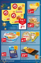 Gazetka promocyjna Auchan - Gazetka Magia Wigilijnego Stołu Auchan Supermarket - Gazetka - ważna od 24.12 do 24.12.2022 - strona 6 - produkty: Masło klarowane, Ser, Por, Piątnica, Brie, Jaja, Mascarpone, Camembert, Ser pleśniowy, Masło, Olej
