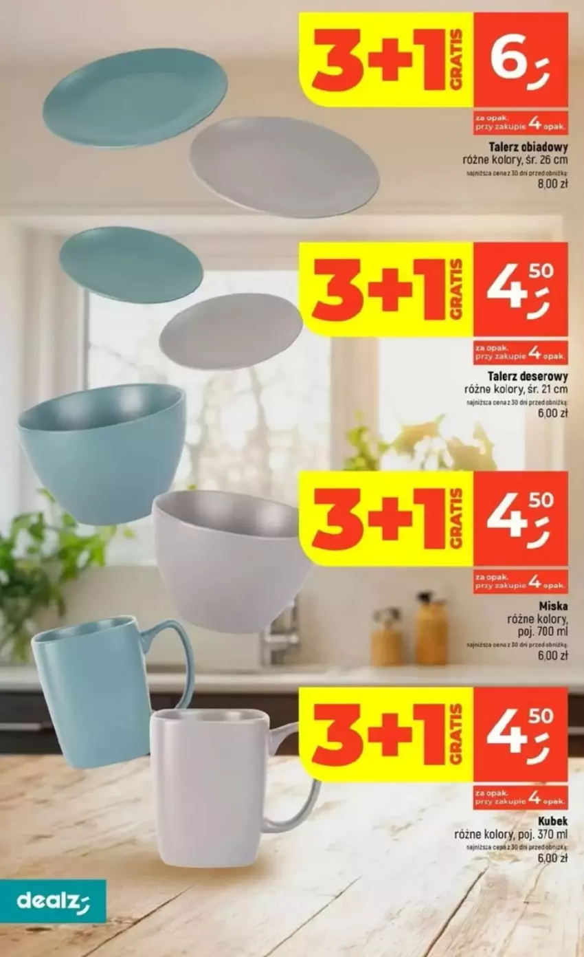 Gazetka promocyjna Dealz - ważna 10.04 do 16.04.2025 - strona 19 - produkty: Deser, Kubek, Miska, Ser, Talerz, Talerz deserowy