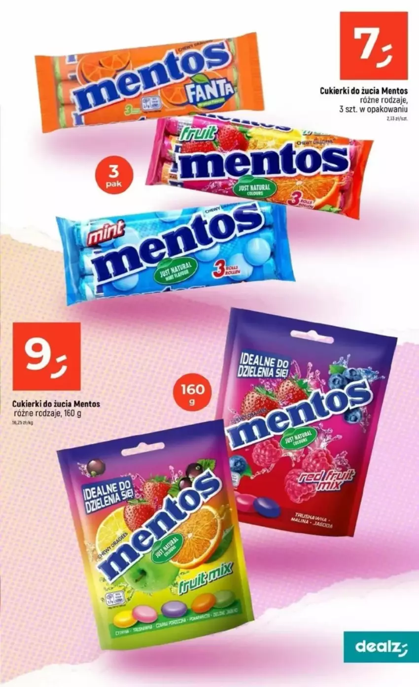 Gazetka promocyjna Dealz - ważna 10.04 do 16.04.2025 - strona 22 - produkty: Cukier, Cukierki, Fa, Mentos