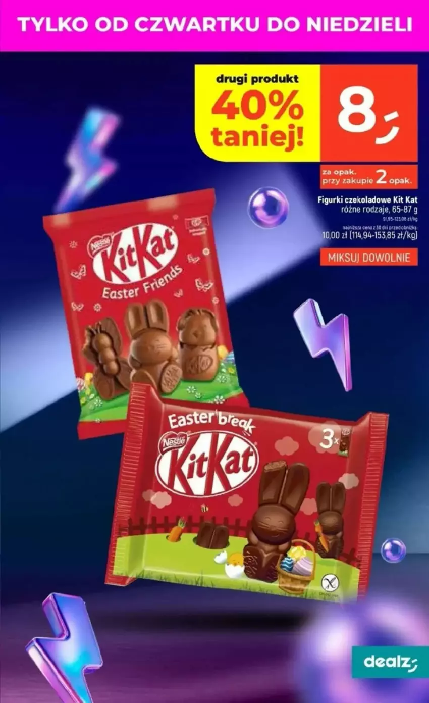 Gazetka promocyjna Dealz - ważna 10.04 do 16.04.2025 - strona 53 - produkty: Kit Kat