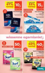 Gazetka promocyjna Dealz - Gazetka - ważna od 16.04 do 16.04.2025 - strona 38 - produkty: Ser, Papier, Finish, Proszek do prania, Surf, Papier toaletowy, Zmywarki