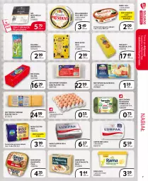 Gazetka promocyjna Selgros - Extra Oferta - Gazetka - ważna od 30.06 do 30.06.2021 - strona 7 - produkty: Mozzarella, Ser topiony, Cheddar, Top, Ser, Smakowita, Złoty Mazur, Rama, Brie, Jaja, Serek, Margaryna, Camembert, Lurpak, Gouda, Masło, LG