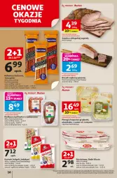 Gazetka promocyjna Auchan - Odlotowe ceny na start szkoły Hipermarket - Gazetka - ważna od 10.09 do 10.09.2025 - strona 16 - produkty: Pierogi, Ser, Parówki, Pasztet, Duda, Szynka, Tarczyński, Kapustą, Boczek, Kabanos, Kiełbasa, Fa