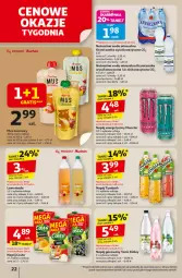 Gazetka promocyjna Auchan - Odlotowe ceny na start szkoły Hipermarket - Gazetka - ważna od 10.09 do 10.09.2025 - strona 22 - produkty: Sok, Mus, Napój energetyczny, Lemoniada, Napój gazowany, Tymbark, Woda mineralna, Woda, Napój