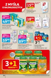 Gazetka promocyjna Auchan - Odlotowe ceny na start szkoły Hipermarket - Gazetka - ważna od 10.09 do 10.09.2025 - strona 24 - produkty: Płyn do prania, Ser, Gra, Gerber, Pampers, Mleko modyfikowane, BoboVita, NAN Optipro, Serek, Chusteczki, Dzieci, Deser, Podkład, Mleko