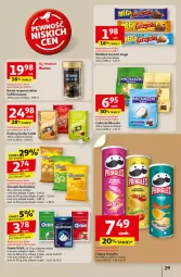 Gazetka promocyjna Auchan - Odlotowe ceny na start szkoły Hipermarket - Gazetka - ważna od 10.09 do 10.09.2025 - strona 29 - produkty: Kawa rozpuszczalna, Gin, Cukier, Beskidzki, Praliny, Lindor, Chipsy, Wafelek, Kawa, Chrupki, Grześki, Pringles, Orbit, Cukierki, Lindt, Kokos