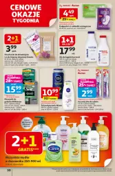 Gazetka promocyjna Auchan - Odlotowe ceny na start szkoły Hipermarket - Gazetka - ważna od 10.09 do 10.09.2025 - strona 30 - produkty: Makijaż, Gra, Szczoteczka do zębów, Wkładki urologiczne, Cleanic, Chusteczki, Ziaja, Podpaski, Dozownik, Wkładki, Nivea, Szczoteczka