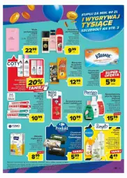 Gazetka promocyjna Carrefour - Gazetka - ważna od 04.11 do 04.11.2023 - strona 11 - produkty: Bell, Dezodorant, Perfum, Adidas, Velvet, Szynka, Lacalut, Mars, Chusteczki, La Rive, Maszynka, Bella, Wkładki, Woda, Fa