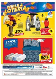 Gazetka promocyjna Carrefour - Gazetka - ważna od 04.11 do 04.11.2023 - strona 35 - produkty: Pościel, Chryzantema, Taca, Bukiet, Znicz, LG, HP, Fa