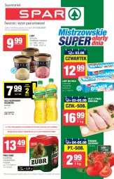 Gazetka promocyjna Spar - Spar - Gazetka - ważna od 09.08 do 09.08.2023 - strona 1 - produkty: Piwo, Kurczak, Kujawski, Gry, Big Milk, Lody, Olej rzepakowy, Olej