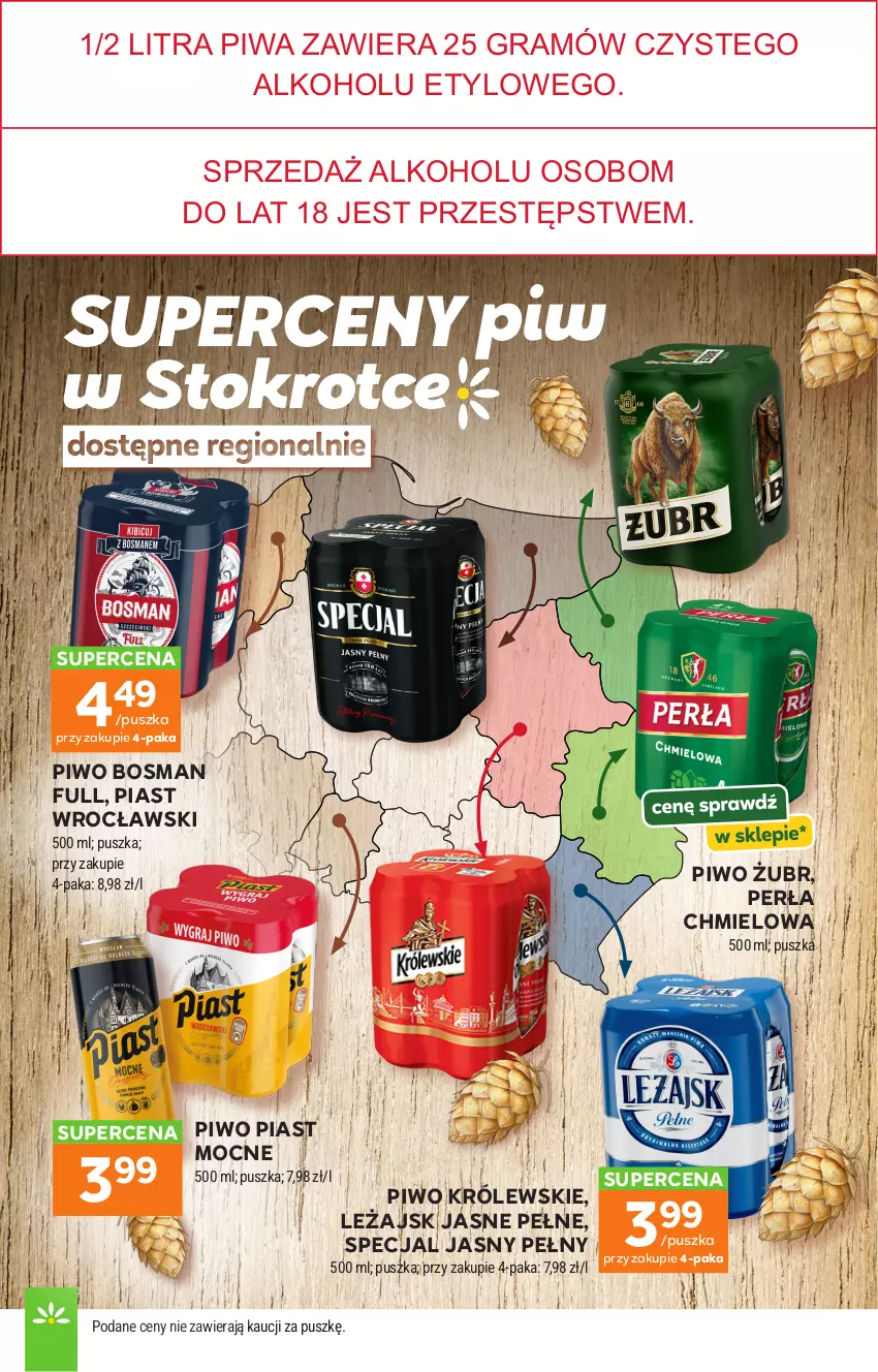 Gazetka promocyjna Stokrotka - Wielki przewrót cenowy! - ważna 14.05 do 30.09.2026 - strona 10 - produkty: Gra, Królewski, Perła, Piast, Piwa, Piwo
