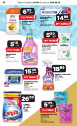 Gazetka promocyjna Netto - Artykuły spożywcze - Gazetka - ważna od 03.06 do 03.06.2023 - strona 22 - produkty: Płyn do prania, Mydło w płynie, Pur, Spray do czyszczenia, Proszek do prania, Purina, Pasta do zębów, Cillit Bang, Mydło, Bryza, Kapsułki do prania, Sensodyne, Luksja