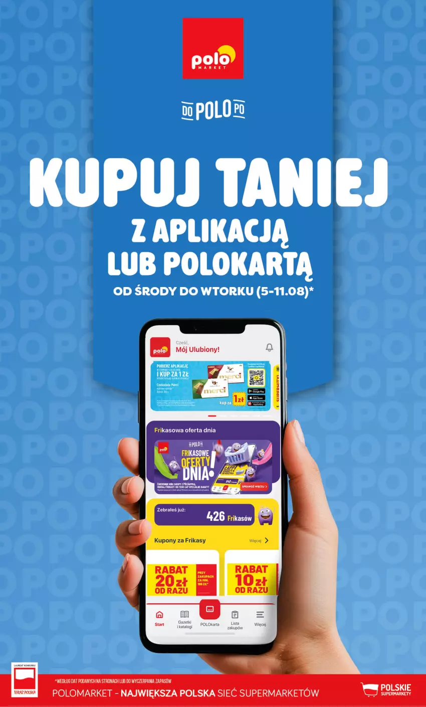 Gazetka promocyjna PoloMarket - Katalog Kupuj taniej z POLOappką - ważna 05.08 do 11.08.2026 - strona 1