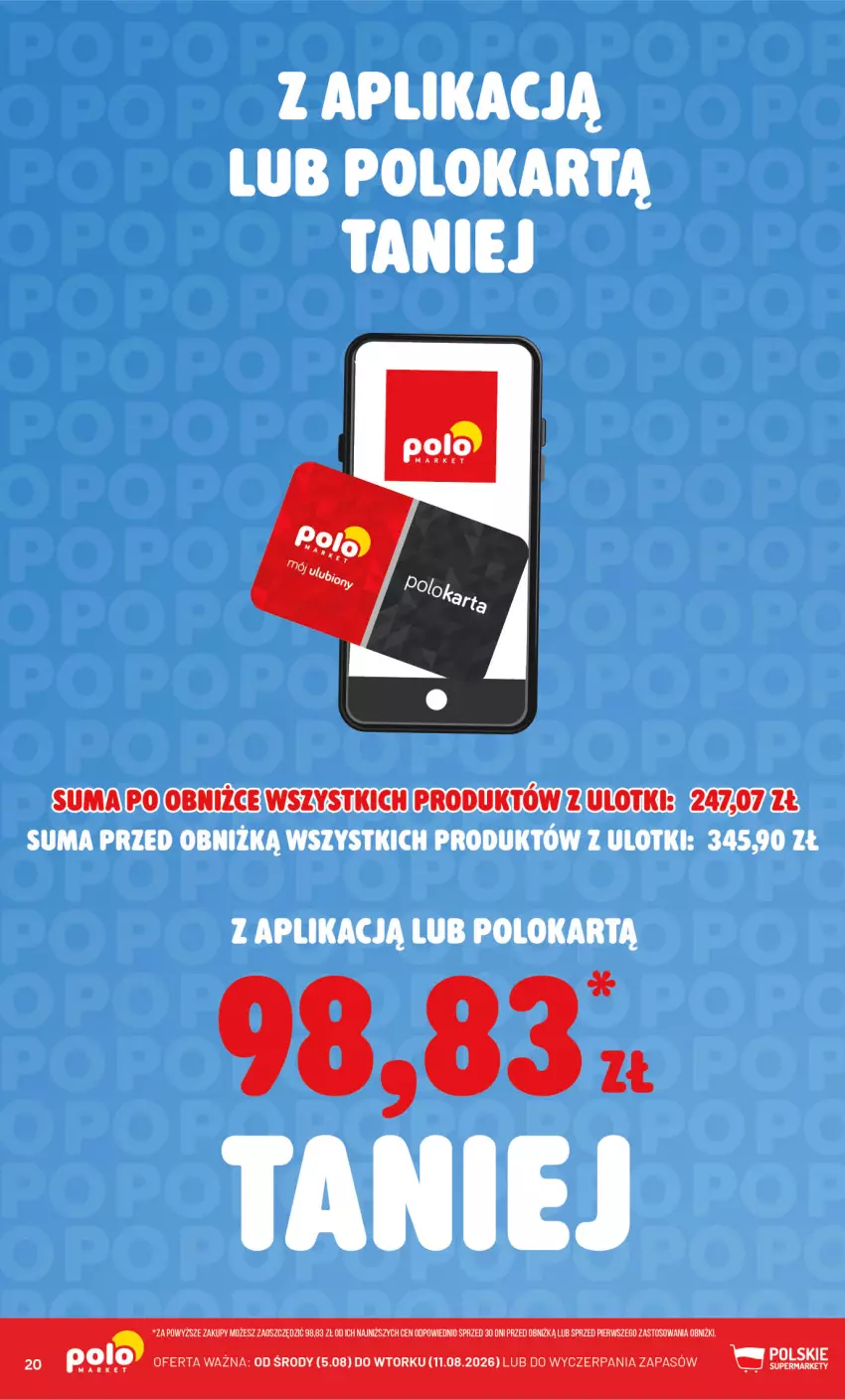 Gazetka promocyjna PoloMarket - Katalog Kupuj taniej z POLOappką - ważna 05.08 do 11.08.2026 - strona 20