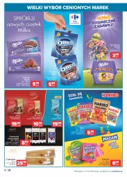 Gazetka promocyjna Carrefour - Gazetka Wielki wybór cenionych marek - Gazetka - ważna od 31.07 do 31.07.2021 - strona 18 - produkty: Ciastka, Cukier, Praliny, Czekolada, Cukierki, Oreo, Milka