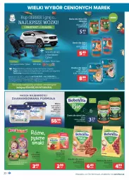 Gazetka promocyjna Carrefour - Gazetka Wielki wybór cenionych marek - Gazetka - ważna od 31.07 do 31.07.2021 - strona 22 - produkty: Por, Mus, Mleko w proszku, BoboVita, Danie dla dzieci, Dzieci, Mleko