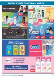 Gazetka promocyjna Carrefour - Gazetka Wielki wybór cenionych marek - Gazetka - ważna od 31.07 do 31.07.2021 - strona 41 - produkty: Cif, Spray do czyszczenia, Rexona, Dove, Krem do depilacji, Mleczko, Płyn do płukania, Kapsułki do prania, Antyperspirant