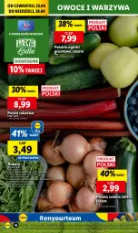 Gazetka promocyjna Lidl - GAZETKA - Gazetka - ważna od 28.04 do 28.04.2024 - strona 20 - produkty: Cebula, Warzywa, Ser, Rukola, Owoce, Chleb, Grunt, Olej