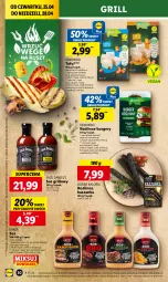 Gazetka promocyjna Lidl - GAZETKA - Gazetka - ważna od 28.04 do 28.04.2024 - strona 32 - produkty: Sos, Tofu, Burger, Kaszanka, Grill, Kasza
