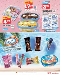 Gazetka promocyjna Topaz - Gazetka - Gazetka - ważna od 26.03 do 26.03.2025 - strona 19 - produkty: Top, Sok, Big Milk, Lody