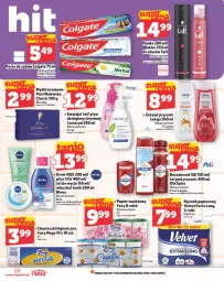 Gazetka promocyjna Topaz - Gazetka - Gazetka - ważna od 26.03 do 26.03.2025 - strona 28 - produkty: Emulsja, Top, Por, Palmolive, Papier, Lactacyd, Old Spice, Dezodorant, Pasta do zębów, Taft, Velvet, Mleczko, Ręcznik, Tonik, Rolki, Chusteczki, Foxy, Mydło, Colgate, Luksja, Nivea, Lakier, LG