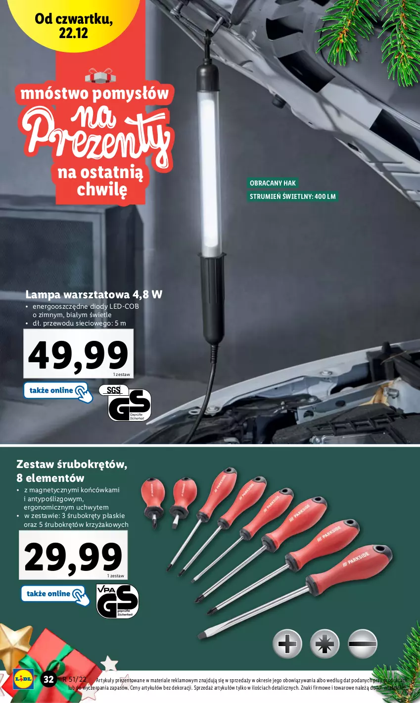 Gazetka promocyjna Lidl - GAZETKA - ważna 19.12 do 24.12.2022 - strona 34 - produkty: Lampa, Rum