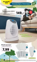 Gazetka promocyjna Lidl - GAZETKA - Gazetka - ważna od 24.12 do 24.12.2022 - strona 44 - produkty: Top, Termowentylator, Wkładki