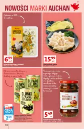 Gazetka promocyjna Auchan - przeNISKIE CENY Jedz zdrowo i czuj się przepięknie Hipermarkety - Gazetka - ważna od 16.03 do 16.03.2022 - strona 14 - produkty: Oliwki, Flaki, Oliwki czarne, Flaki wołowe