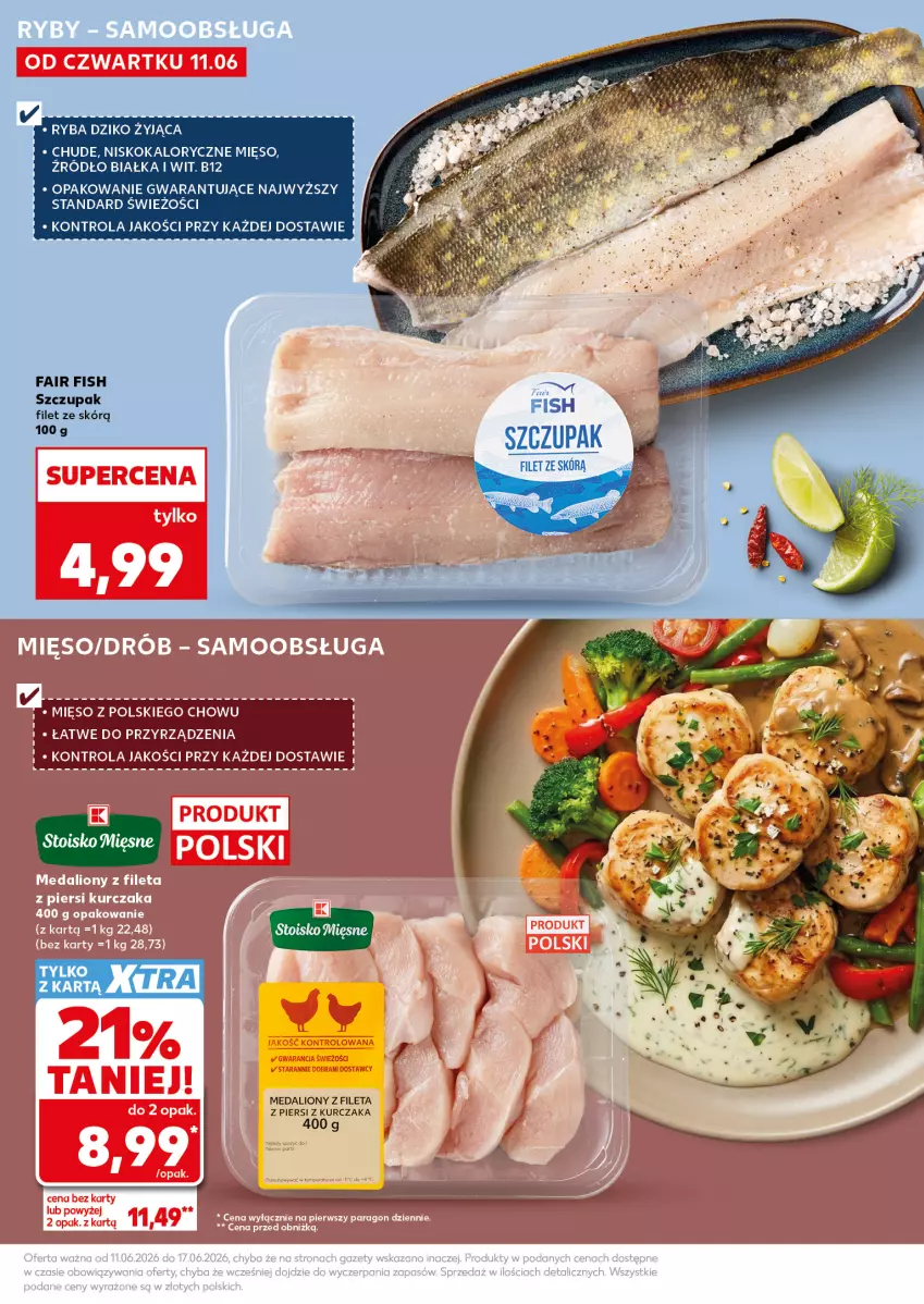 Gazetka promocyjna Kaufland - Mocny Start - ważna 15.06 do 17.06.2026 - strona 21 - produkty: Fa, Kurczak, Lion, Mięso, Ryba, Zupa