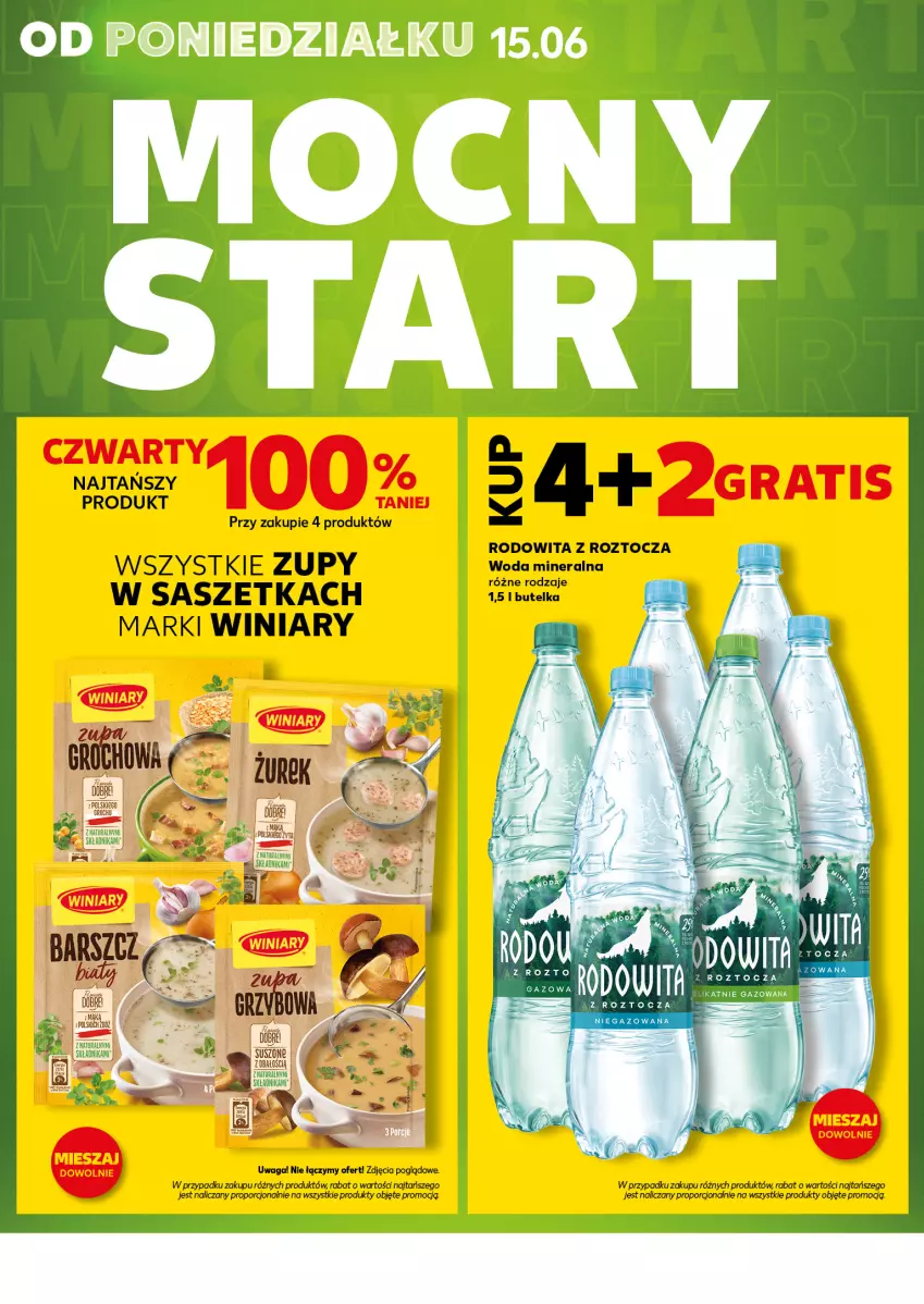 Gazetka promocyjna Kaufland - Mocny Start - ważna 15.06 do 17.06.2026 - strona 4 - produkty: Por, Waga, Winiary, Woda